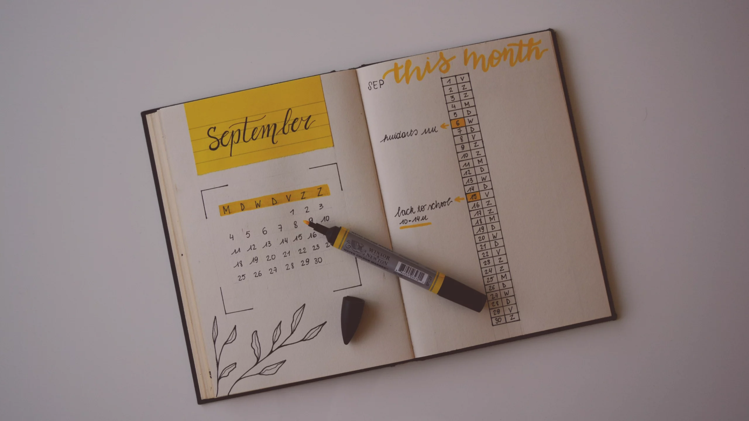 rentree sereine agenda scaled